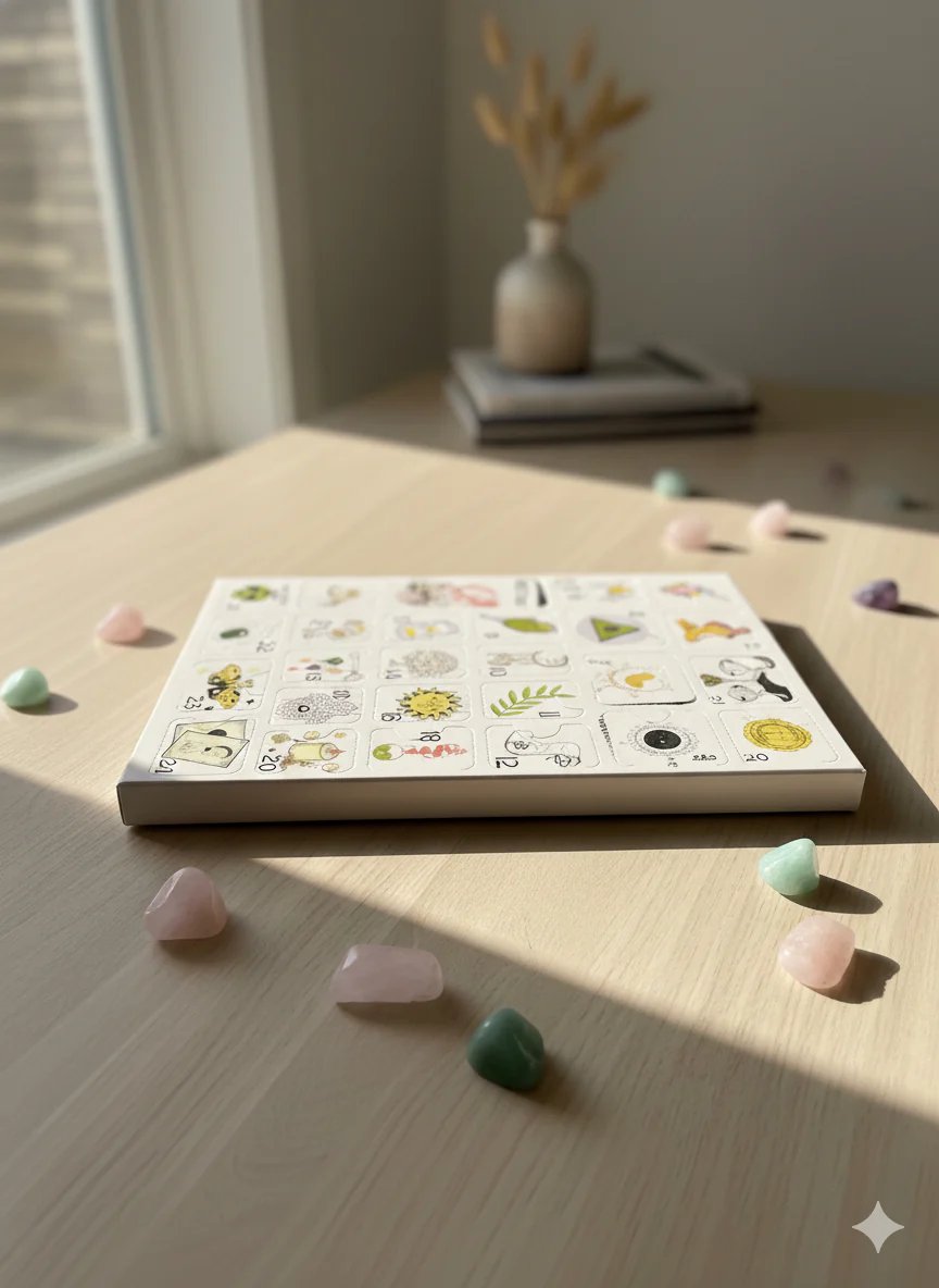💎Crystal Advent Calendar🔮✨Shaped by Nature & Crafted by Hand💝