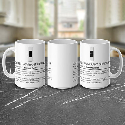 Chief Warrant Officer 2 Custom Name Mug