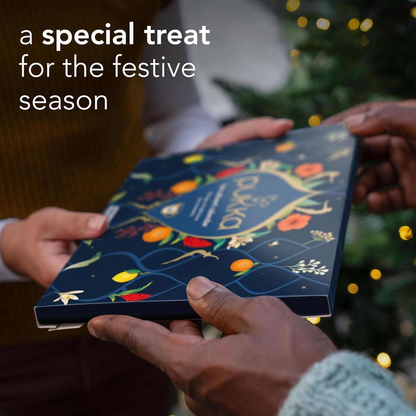 🍵 Organic Tea Lover’s Advent Calendar – 24 Premium Black & Green Tea Blends 🎄