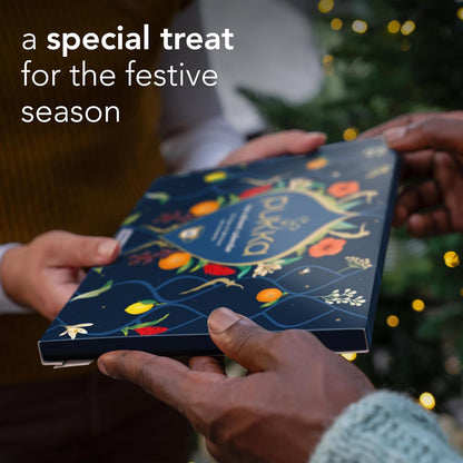 🍵 Organic Tea Lover’s Advent Calendar – 24 Premium Black & Green Tea Blends 🎄