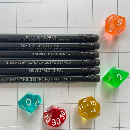 Metagaming Pencils set of 6