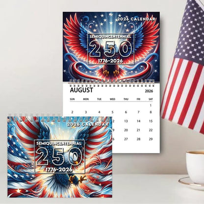 🦅250 Years of America Calendar🎁Celebrate 250th Birthday of USA Gift