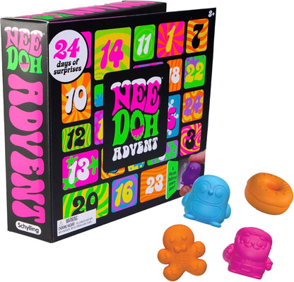 🎁 Advent Calendar – 24 Mini Squeeze Toys 🎄