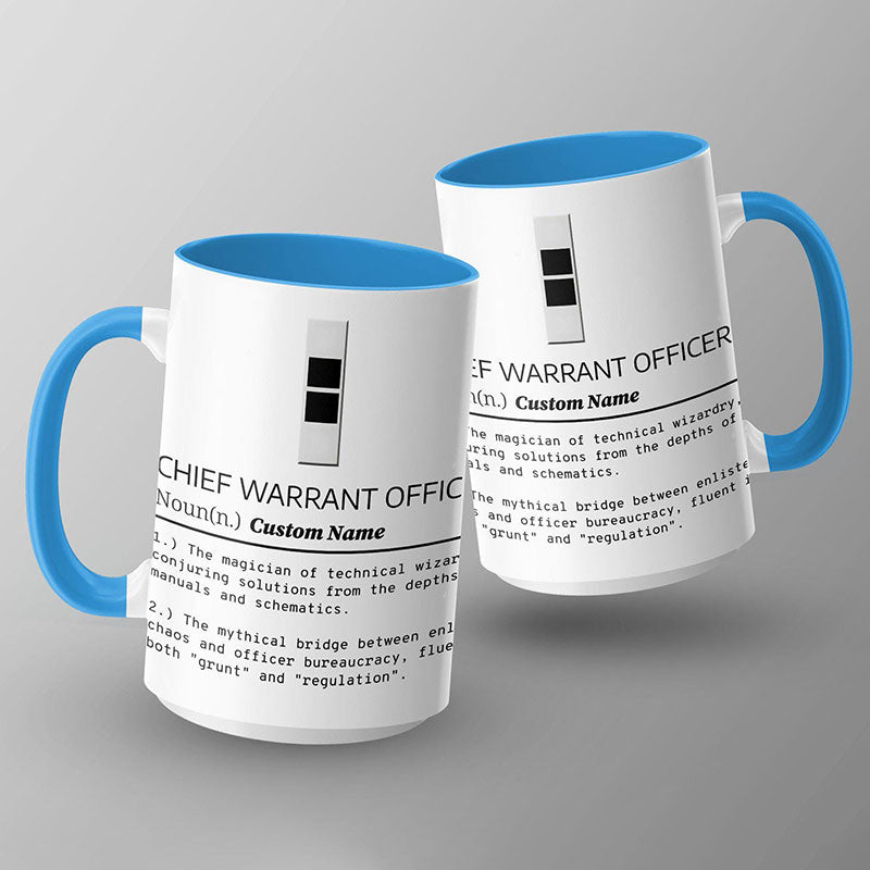 Chief Warrant Officer 2 Custom Name Mug