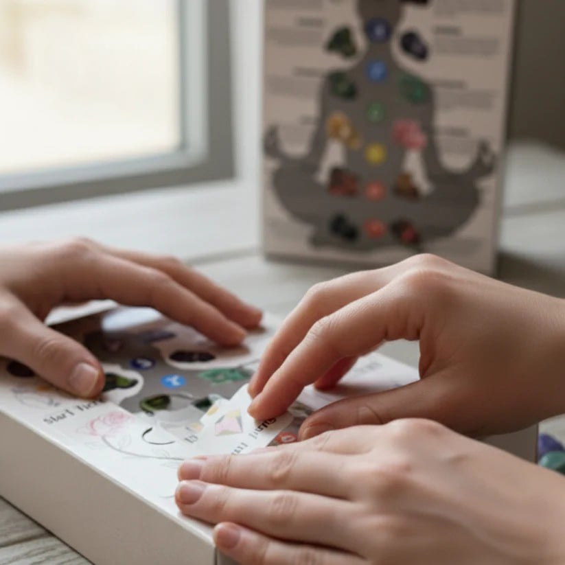 💎Crystal Advent Calendar🔮✨Shaped by Nature & Crafted by Hand💝