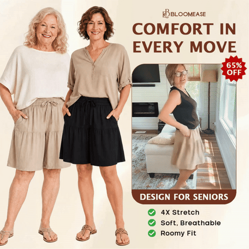 BloomEase™ 2-in-1 Flowy Skort